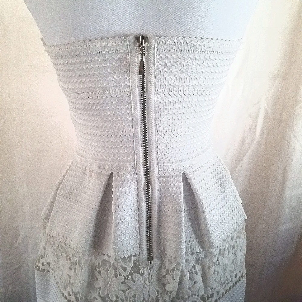 B Darlin Strapless Dress - Picture 6 of 8
